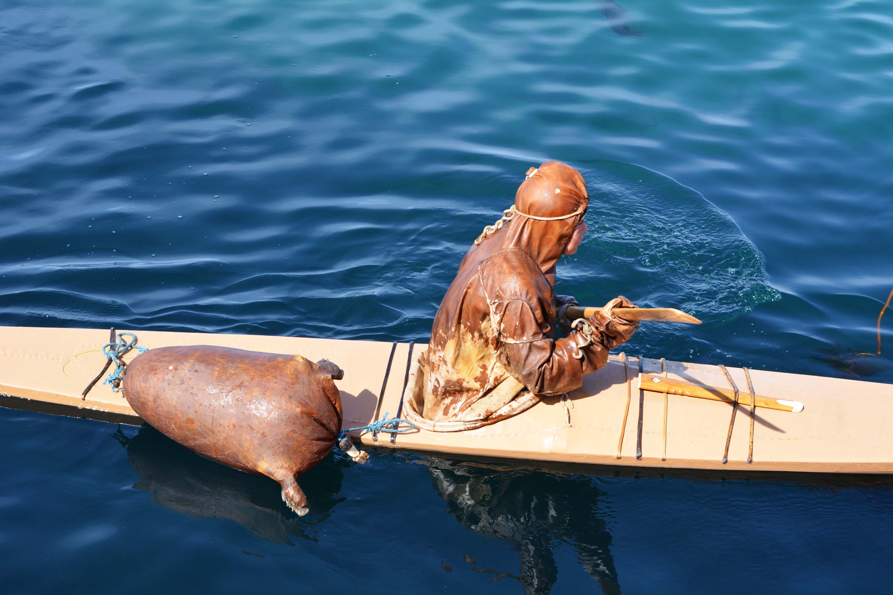 The qajaq came first